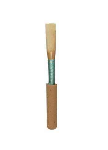 Hordion 3 Pcs Oboe Reeds Medium Soft Strength Cork Reeds with Plastic Box 